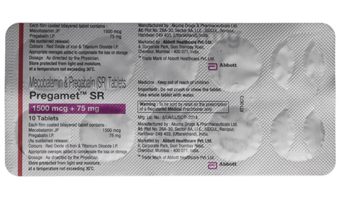 Pregamet SR Tablet image