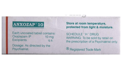 Anxozap 10 Tablet image Anxozap 10 Tablet image