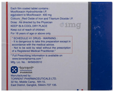 Moxif 400 Tablet image