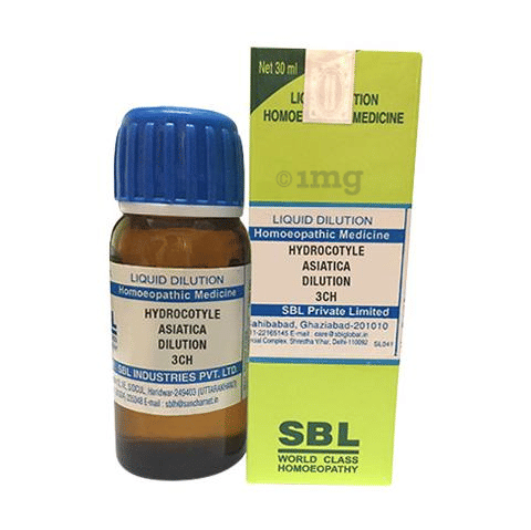 SBL Hydrocotyle Asiatica Dilution 3 CH 1