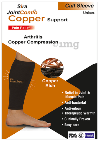 Copper Compression Calf sleeve