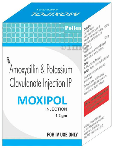 Moxipol 1000mg/200mg Injection