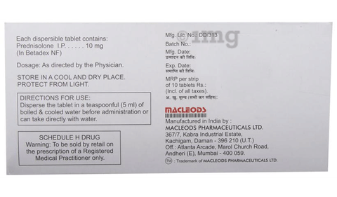 Omnacortil 10 Tablet DT image