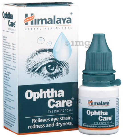 Himalaya Ophthacare Eye Drop | For Eye Strain, Redness, Dryness & Eye Care