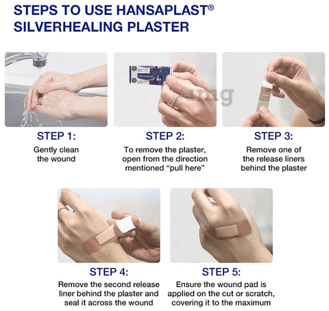 Hansaplast Silverhealing Washproof image