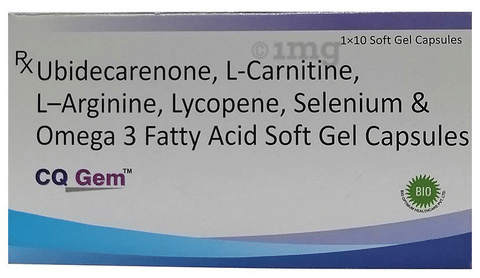 CQ Gem Soft Gelatin Capsule image CQ Gem Soft Gelatin Capsule image