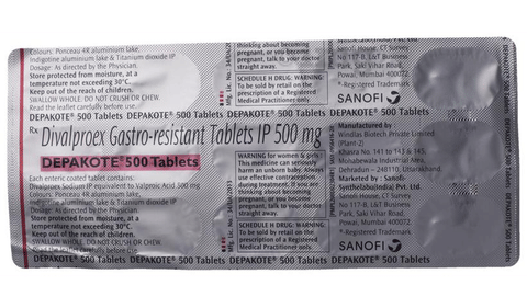 Depakote 500 Tablet image