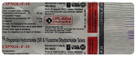 Cipnol-F 10 Tablet SR