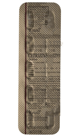 Cetrizine Tablet image