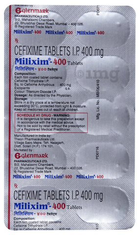 Milixim 400 Tablet image