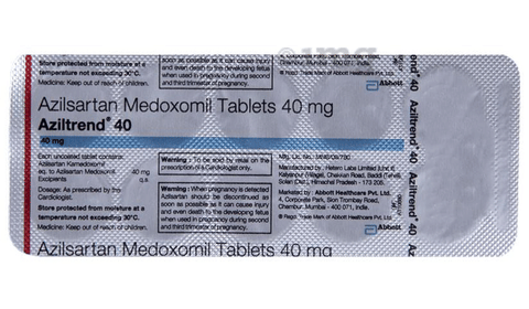 Aziltrend 40 Tablet image Aziltrend 40 Tablet image