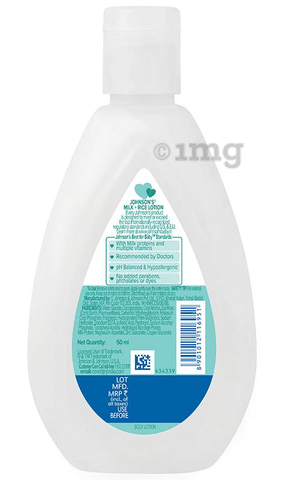 Johnson's Baby Milk Rice Lotion: Buy bottle of ml Lotion at