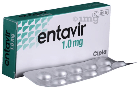 Entavir 1mg Tablet image