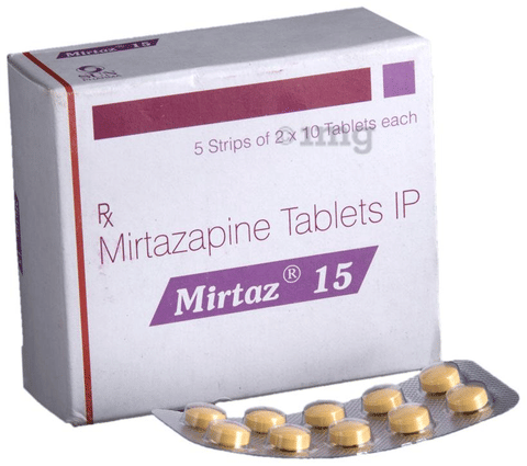 Mirtaz 15 Tablet image