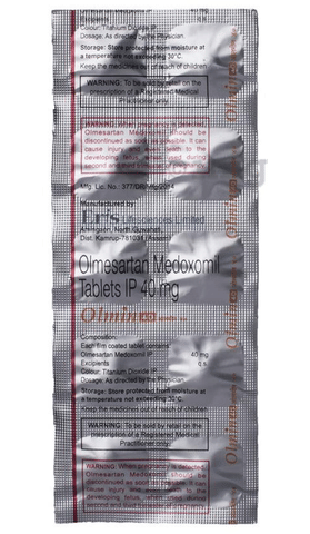 Olmin 40 Tablet image