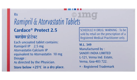 Cardace Protect 2.5 Tablet image