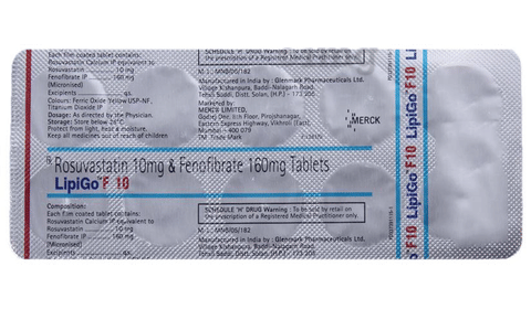 Lipigo F 10 Tablet image Lipigo F 10 Tablet image