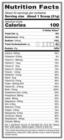IsoPure Zero Carb 100% Whey Protein Isolate Powder Creamy ...