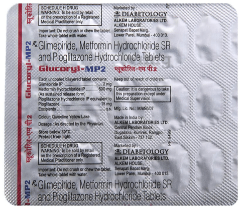 Glucoryl-MP2 Tablet SR image