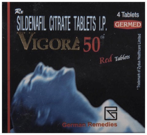 Vigore Red Tablet (100mg) (4tab)