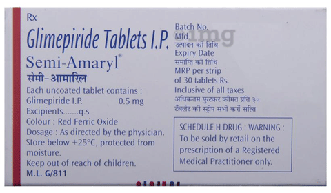 Semi-Amaryl Tablet image