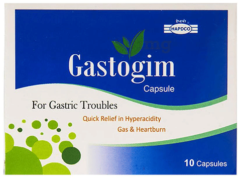 Hapdco Gastogim Capsule image Hapdco Gastogim Capsule image