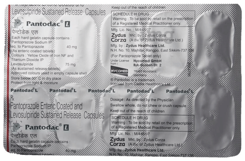 Pantodac L Capsule SR image