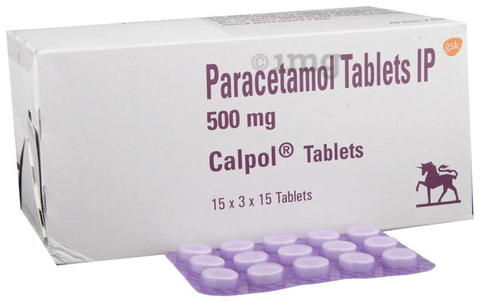 Calpol 500mg Tablet image
