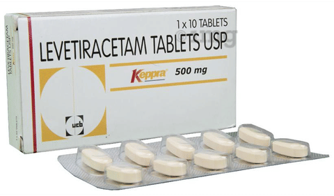 Keppra 500mg Tablet image