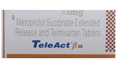 Teleact Beta 25 Tablet ER image Teleact Beta 25 Tablet ER image
