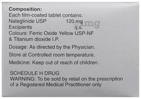 Glinate 120 Tablet image