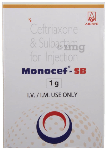 Monocef-SB 1g Injection image