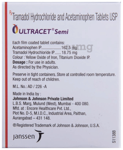 Ultragesic tramadol 200 precio