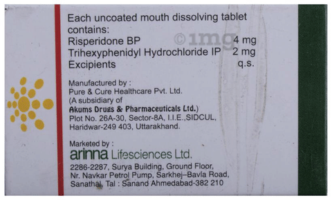 Rospitril Plus 4 Tablet MD image Rospitril Plus 4 Tablet MD image