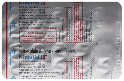 Nimulid-HF Tablet image