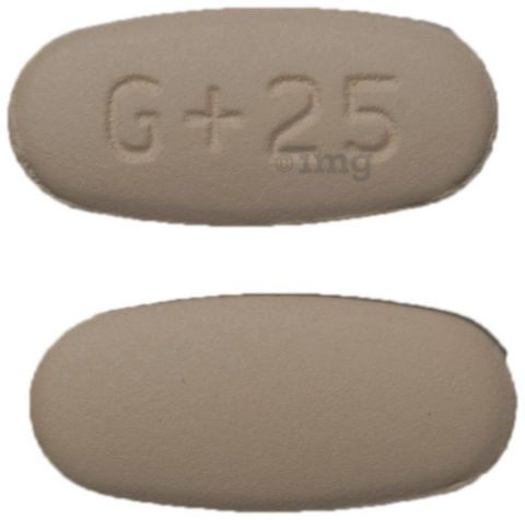 Glucobay M 25 Tablet image Glucobay M 25 Tablet image