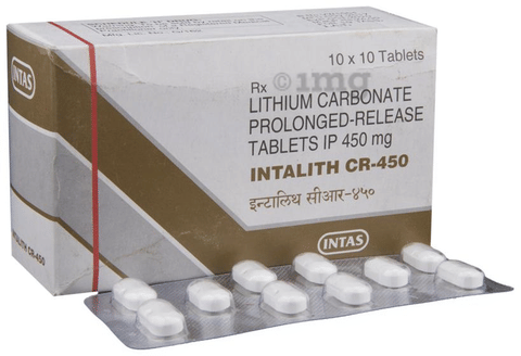 Intalith CR 450 Tablet image Intalith CR 450 Tablet image
