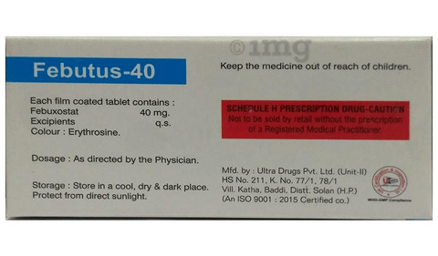 Febutus 40 Tablet image