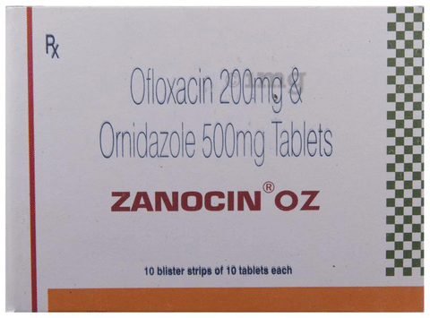 Zanocin OZ Tablet image