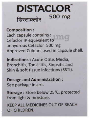 Distaclor 500mg Capsule image Distaclor 500mg Capsule image