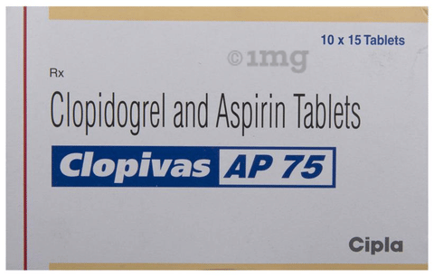 Clopivas AP 75 Tablet image