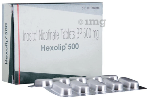 Hexolip 500 Tablet image