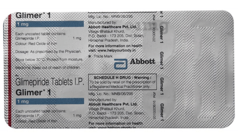 Glimer 1 Tablet image