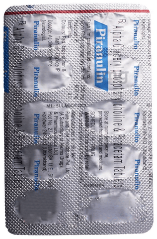 Piranulin Tablet image