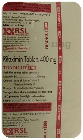 Tradigut 400 Tablet image