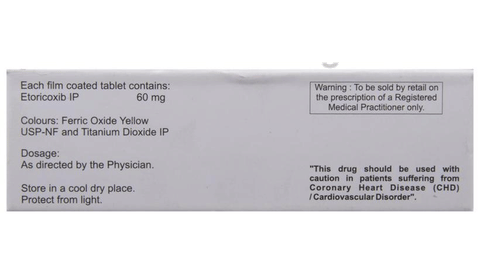 Etosaid 60 Tablet image