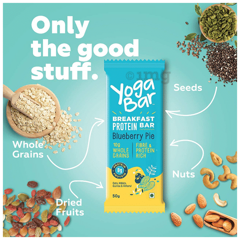 Yoga Bar Breakfast Protein Bar for Nutrition, Flavour Variety: Buy box of  6.0 bars at best price in India