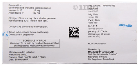 Bandy-Plus 12 Chewable Tablet