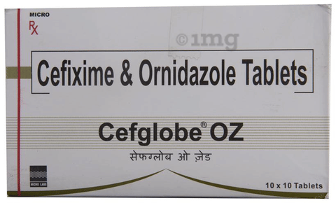 Cefglobe OZ Tablet image Cefglobe OZ Tablet image