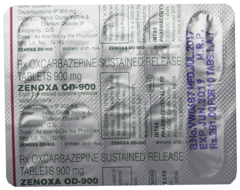Zenoxa OD 900 Tablet SR image Zenoxa OD 900 Tablet SR image